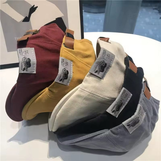 Peaky Blinders cotton caps for men, berets, British Western style, ivy classic winter cap, women's vintage linen beret.