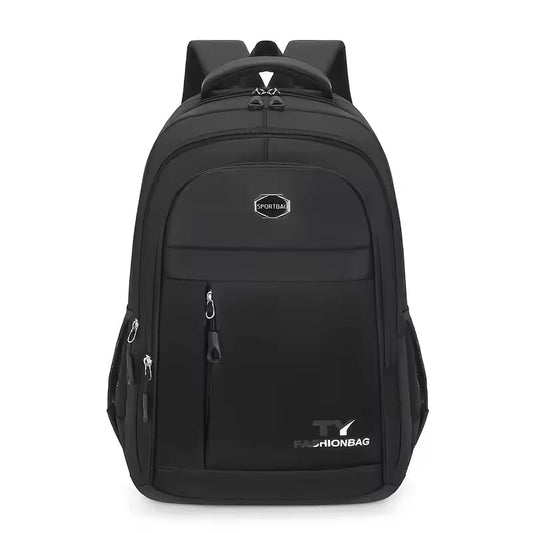 Men's 1-pack backpack, large-capacity waterproof casual backpack, adjustable laptop backpack.