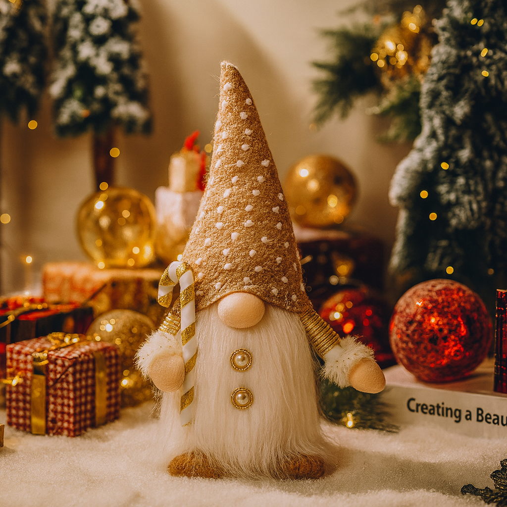 Winterello-Brilliant Christmas Gnome Doll without Face 30cm Tree Decorations 2025 Night Light Christmas Gift Novelty New Year Home Decor