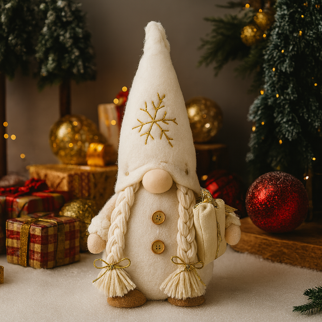 Winterello-Brilliant Christmas Gnome Doll without Face 30cm Tree Decorations 2025 Night Light Christmas Gift Novelty New Year Home Decor